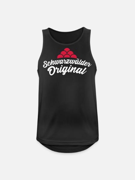 Black Forest Original - Men's Breathable Tank Top - black