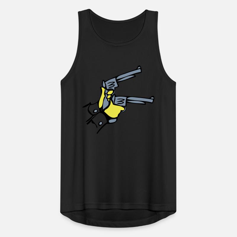 Référence dell pistolets de mains armes Débardeur respirant Homme