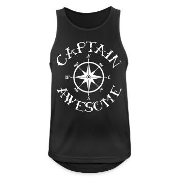 Nautical sailor - Men's Breathable Tank Top - black - Front - Nick (188cm)