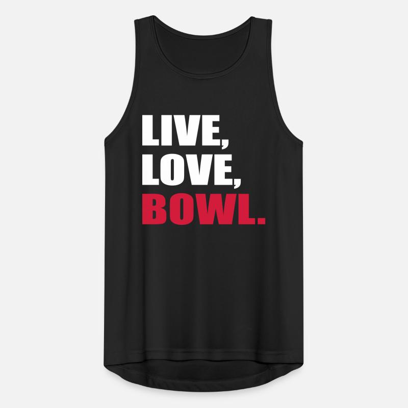 Bowling Männer Tank Top atmungsaktiv