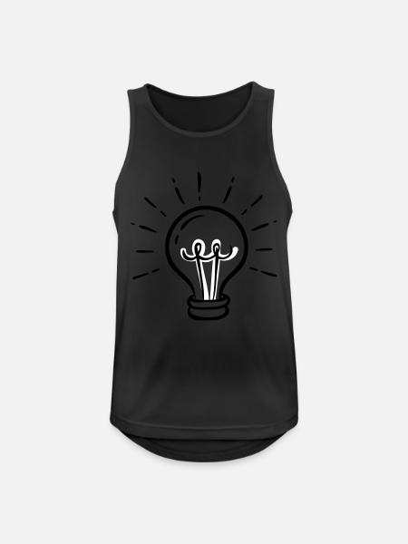 I got a new idea! - Men's Breathable Tank Top - black