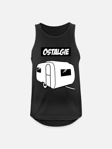Ostalgie QEK junior - Débardeur respirant Homme - noir