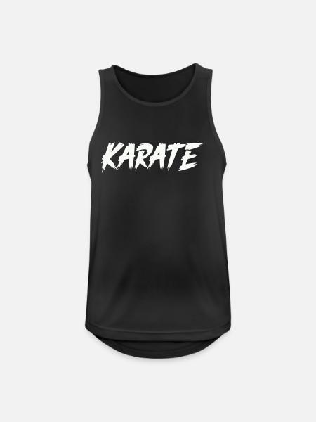 karate - Men's Breathable Tank Top - black