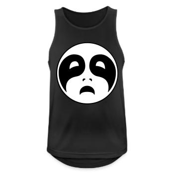 Triste Black Metal - Débardeur respirant Homme - noir - Devant - Nick (188cm)