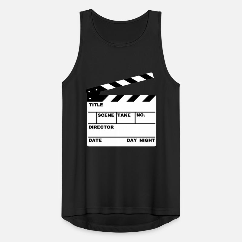 Klappe - clapperboard Männer Tank Top atmungsaktiv