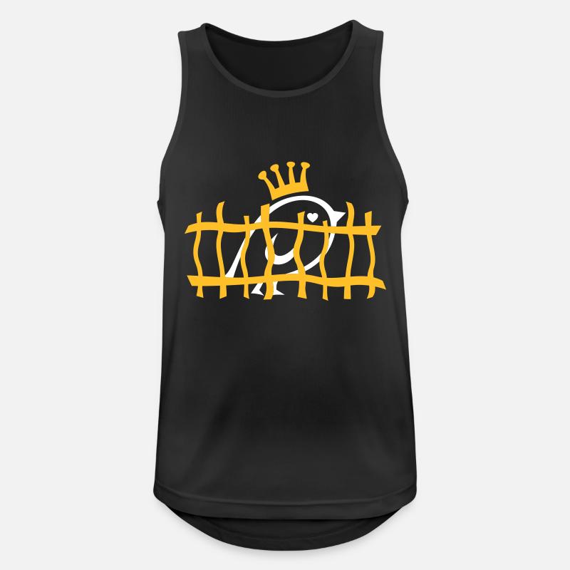 TWEETLERCOOLS - Wren - Men's Breathable Tank Top - black