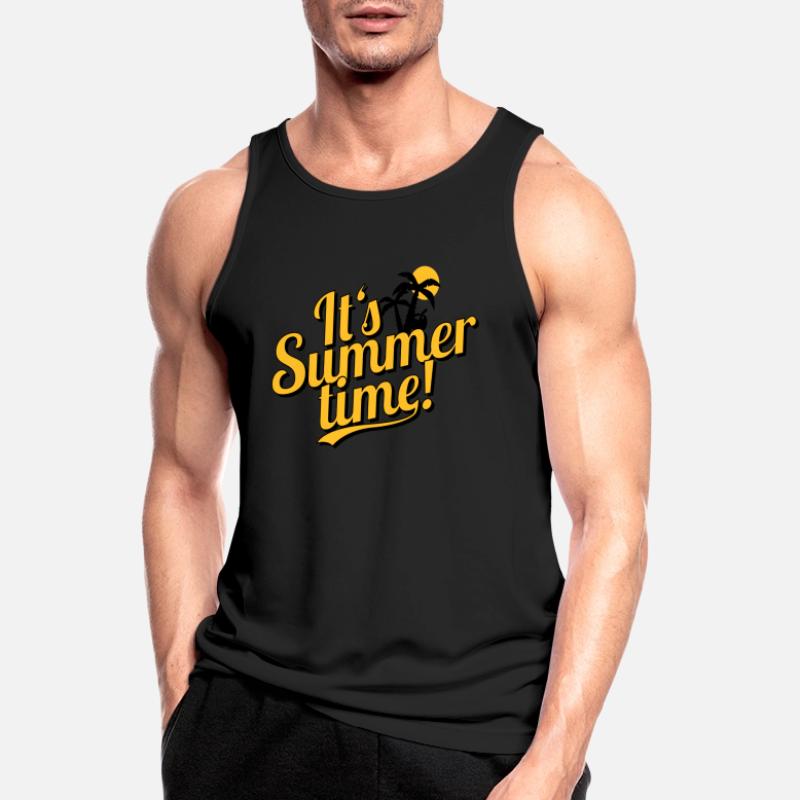 It's Summer Time - plage et vacances Débardeur respirant Homme