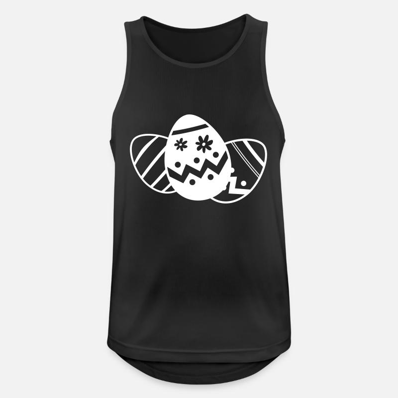 Easter Egg Eggs Easter Eggs - Men's Breathable Tank Top - black