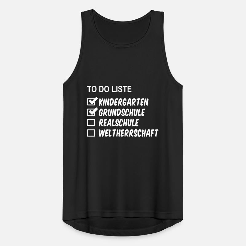 Secondary school transfers students school year beginning Men's Breathable Tank Top