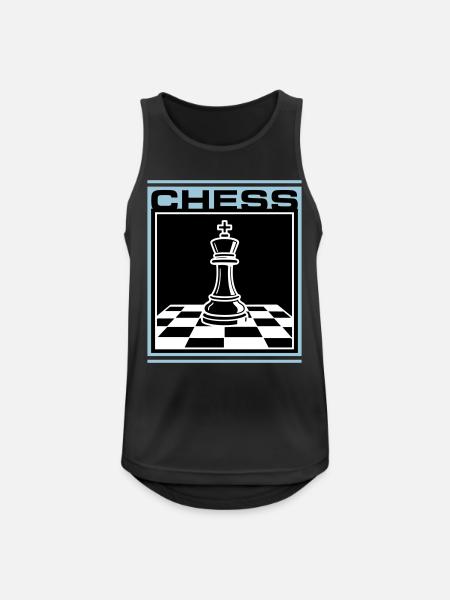 Chess King Chess - Men's Breathable Tank Top - black