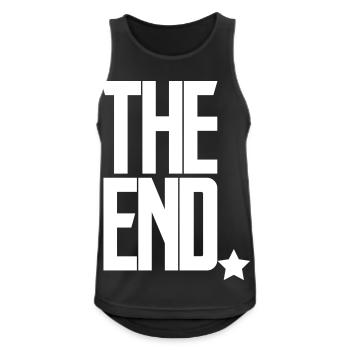 The End Finale – Justice Movie Crédits du jeu - Débardeur respirant Homme - noir - Devant - Nick (188cm)