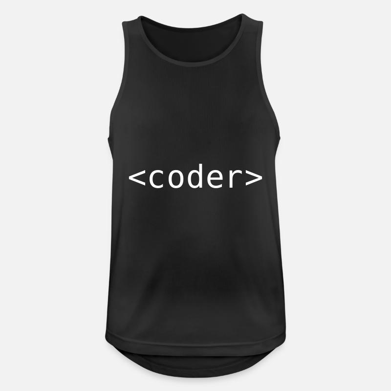 Developer / Programmer - Men's Breathable Tank Top - black