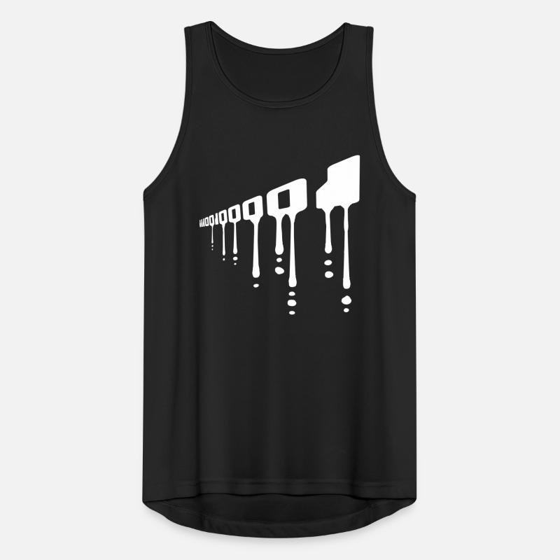Binär Code Programm Sprache Männer Tank Top atmungsaktiv
