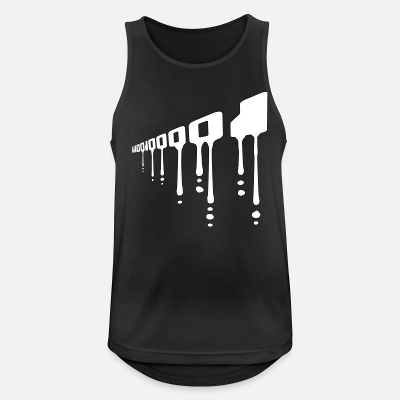 Binär Code Programm Sprache - Männer Tank Top atmungsaktiv - Schwarz