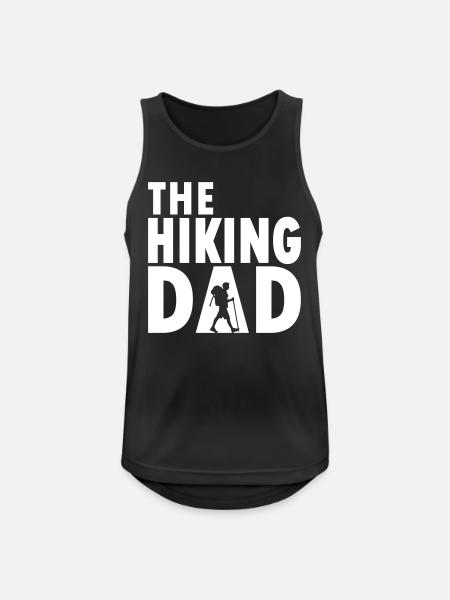 The Hiking Dad - Men's Breathable Tank Top - black