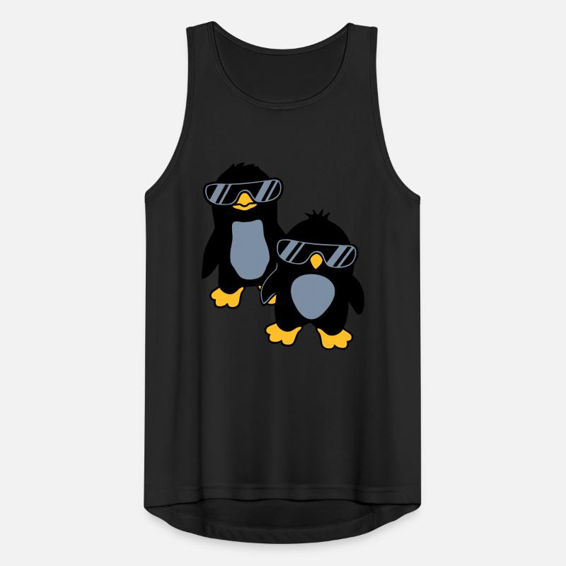 Penguins Crew 2 Amis Débardeur respirant Homme