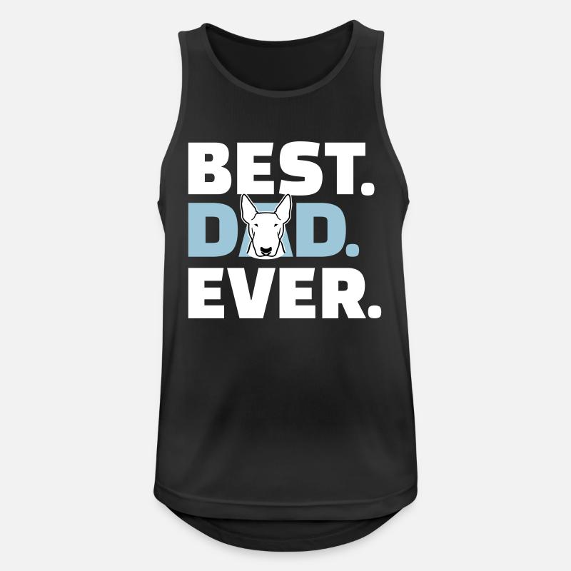 Bull terrier - Men's Breathable Tank Top - black