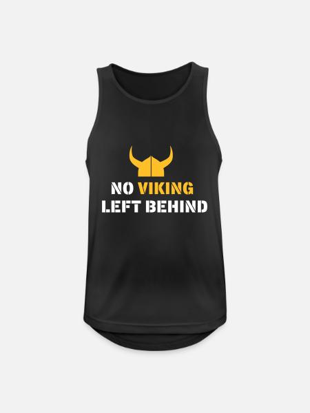 No Viking left behind! - Men's Breathable Tank Top - black