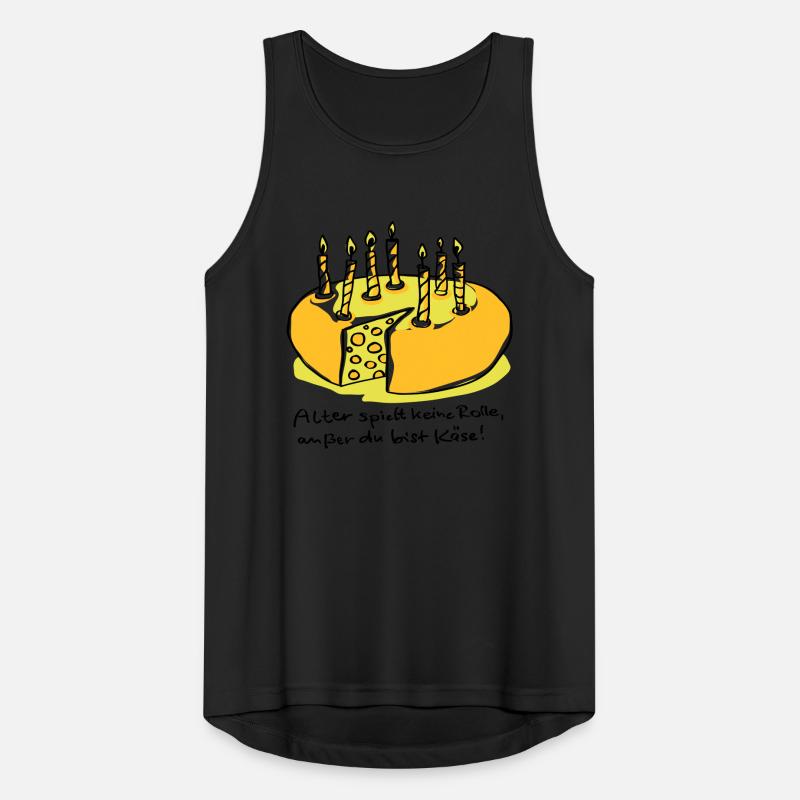 Alter und Käse Männer Tank Top atmungsaktiv