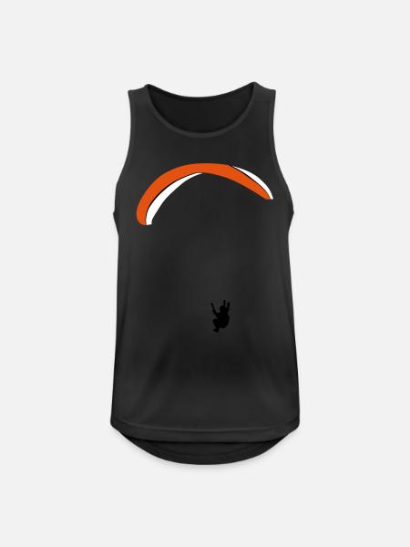 Paraglider - Men's Breathable Tank Top - black