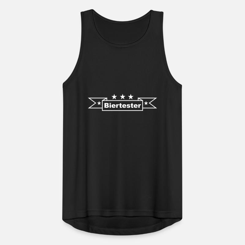 Biertester - Bier trinken Männer Tank Top atmungsaktiv