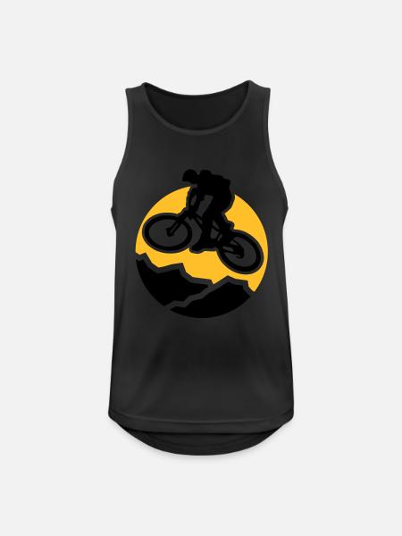 MountainBiker3 - Men's Breathable Tank Top - black