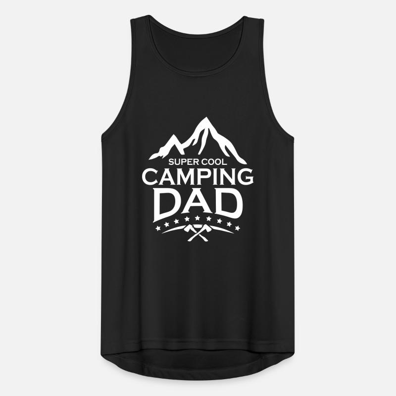 Super Cool Camping Dad Männer Tank Top atmungsaktiv