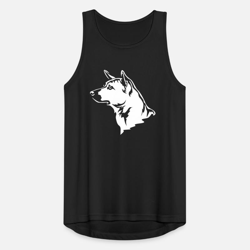 Thai Ridgeback Head « Black Edition » Débardeur respirant Homme
