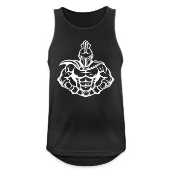Sparta Warrior - Men's Breathable Tank Top - black - Front - Nick (188cm)