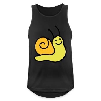 Merry screw 3 - Men's Breathable Tank Top - black - Front - Nick (188cm)