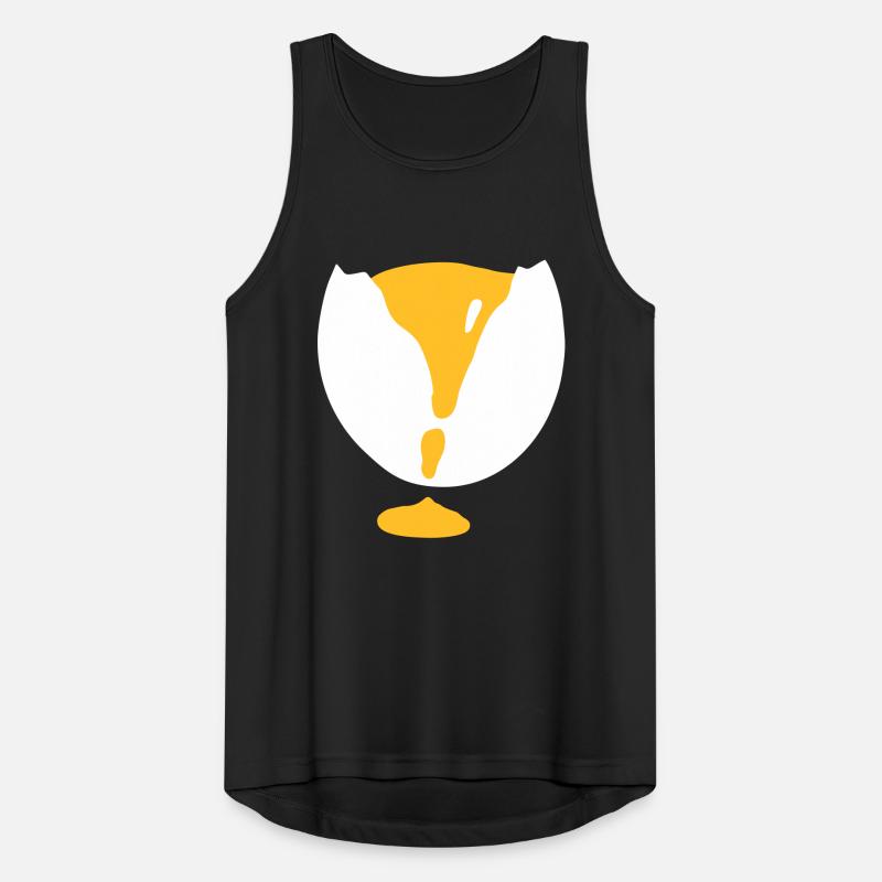 Rohes Ei - V2 Männer Tank Top atmungsaktiv