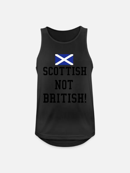 Scottish - Men's Breathable Tank Top - black