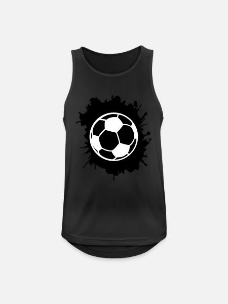 Soccer blobs - Men's Breathable Tank Top - black