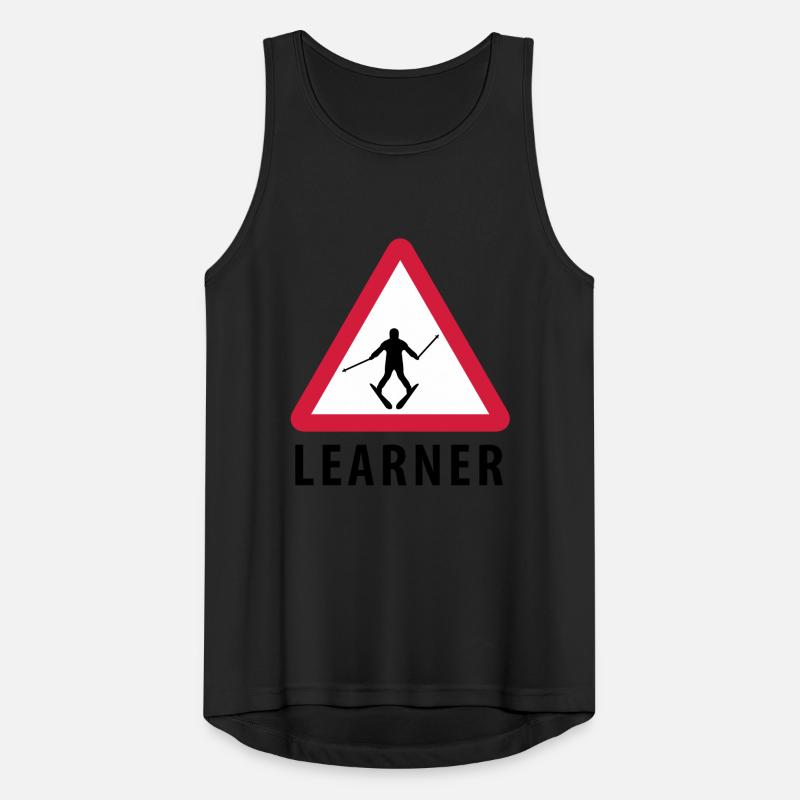 Ski Learner Men's Breathable Tank Top
