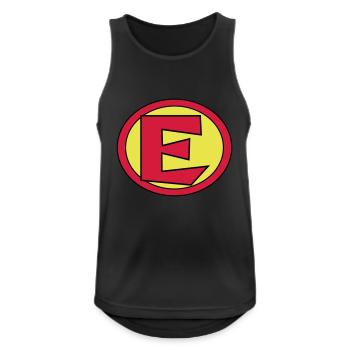 Super, Superheld, Superheldin, Hero, E - Men's Breathable Tank Top - black - Front - Nick (188cm)