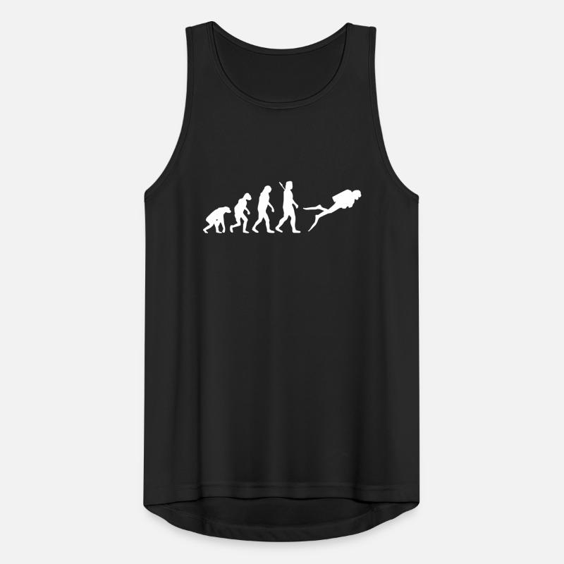 Evolution Tauchen Männer Tank Top atmungsaktiv
