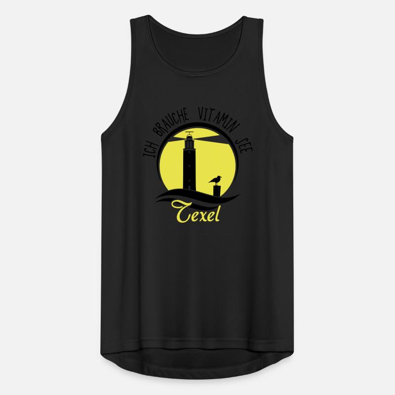 Vitamin See Texel_Leuchtt Männer Tank Top atmungsaktiv