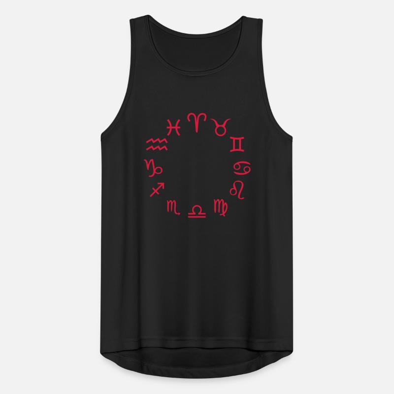Sternzeichen Männer Tank Top atmungsaktiv