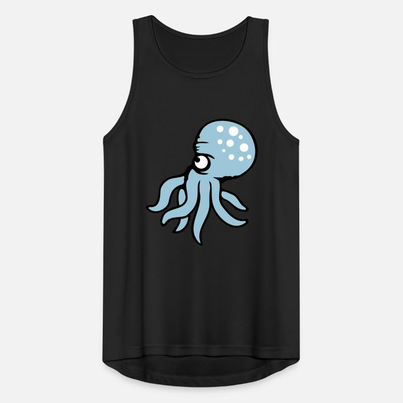 Octopus, octopus, octopus, cephalopod, evil eye Men's Breathable Tank Top