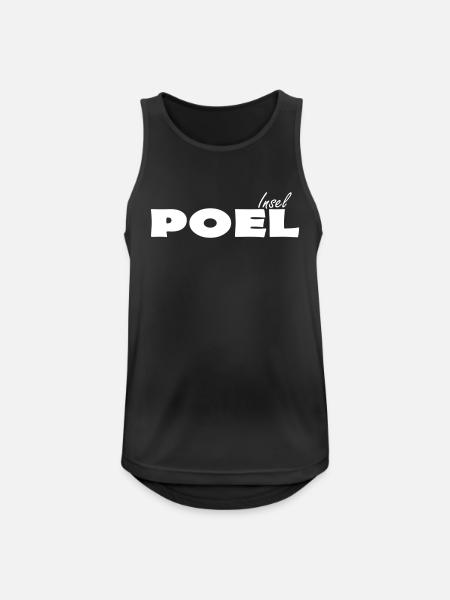 Île de Poel - Débardeur respirant Homme - noir