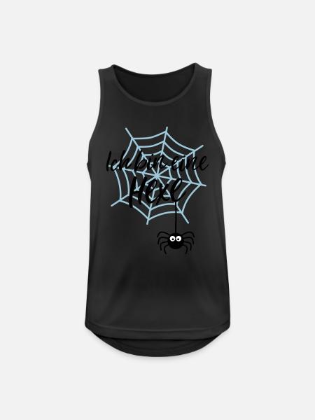 Ich bin eine Hexe - Männer Tank Top atmungsaktiv - Schwarz