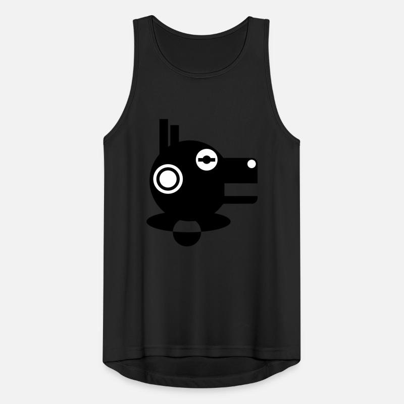 aliencow Männer Tank Top atmungsaktiv