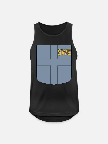 eng tactical shield - Men's Breathable Tank Top - black