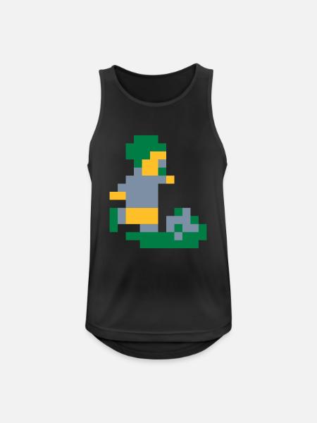 Sensi pixels Man - Men's Breathable Tank Top - black