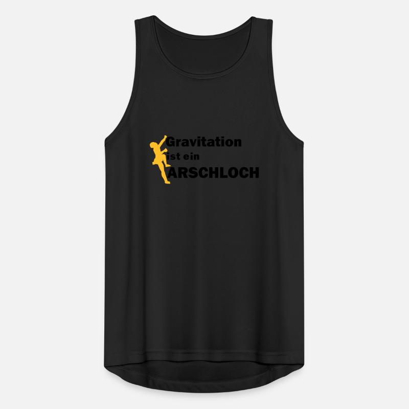 Gravitational asshole Men's Breathable Tank Top