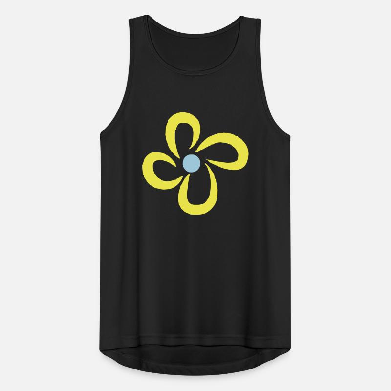 fleur Débardeur respirant Homme