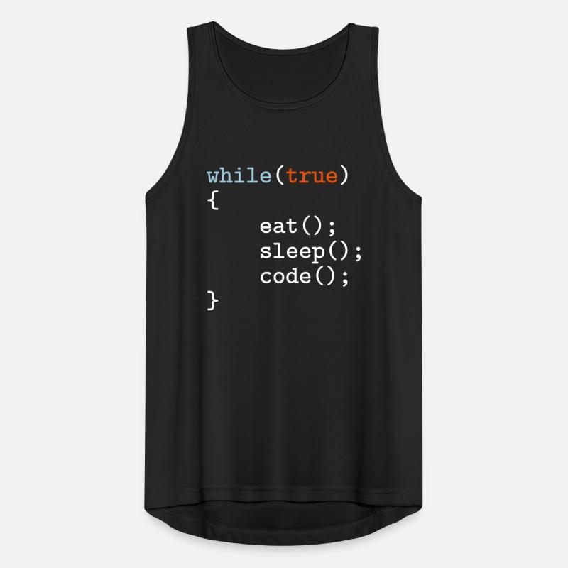 Programmierer, Software, Informatik, Developer Männer Tank Top atmungsaktiv