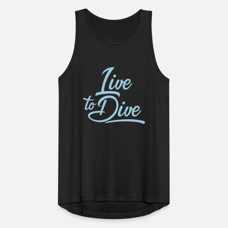 diving Men's Breathable Tank Top