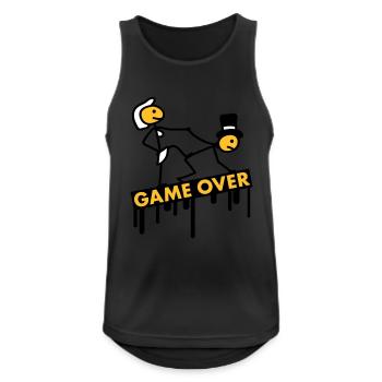 bachelor_party_game_over - Men's Breathable Tank Top - black - Front - Nick (188cm)