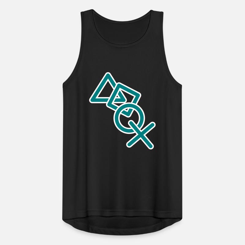 Contour cool X square triangle symbols controller g Men's Breathable Tank Top